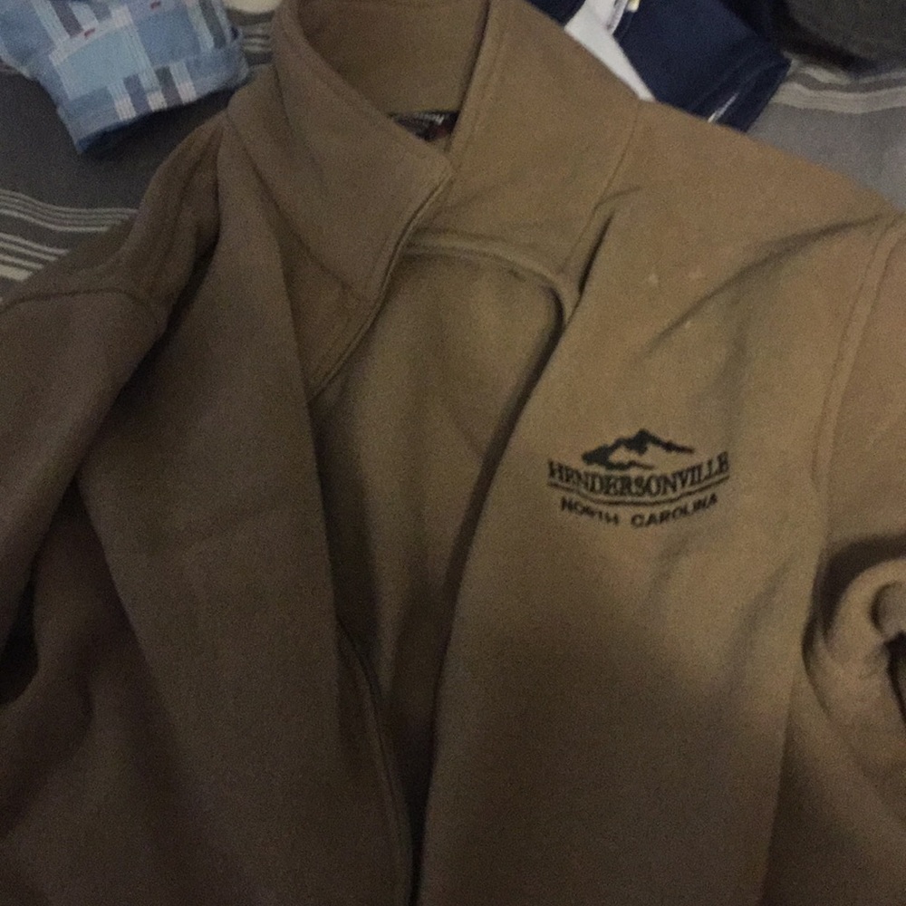 Zip up fleece jacket
